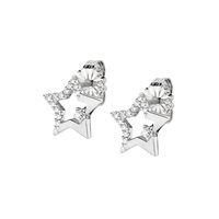Orecchini Amen Donna Stelle in Argento Zircone ESTSTBBZ - ESTSTBBZ